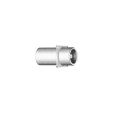 3T-3T-RBR - Push-pull adapter / coupler - Fixed coupler with square flange, screw fixing
