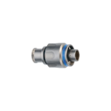 M-0M-FGN_T - Screw coupling connector - Straight plug with arctic grip and mold stop