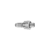 W-2W-FVG_Z - Screw coupling connector - Straight plug, cable collet and nut for fitting a bend relief