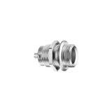 W-1W-HVG_W - Screw coupling connector - Fixed socket, nut fixing, vacuumtight