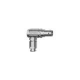 B-0B-FH_Z - Push-pull connector - Elbow plug, cable collet and nut for fitting a bend relief