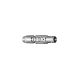 B-0B-FG_Z - Push-pull connector - Straight plug, cable collet and nut for fitting a bend relief