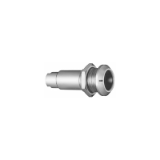 K-2K-PK - Push-pull connector - Fixed receptacle, nut fixing, cable collet