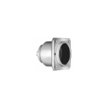 K-5K-EB - Push-pull connector - Fixed receptacle with square flange and screw fixing