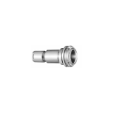 K-5K-PE - Push-pull connector - Fixed receptacle, nut fixing, cable collet (back panel mounting)