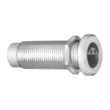 S-0S-SWH - Push-pull connector - Fixed coupler, nut fixing, watertight or vacuum-tight
