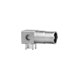 S-0S-EPL_650 - Push-pull connector - Elbow receptacle for printed circuit