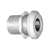 S-3S-HGP - Push-pull connector - Fixed receptacle, nut fixing, watertight or vacuum-tight