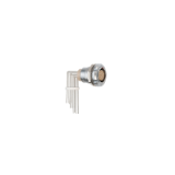 00-00-EC_ELB - Push-pull connector - Fixed receptacle with two nuts, with elbow contact for printed circuit (back panel mounting)