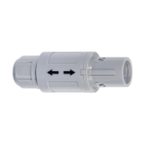P-2P-CA_G - Push-pull connector - Straight plug with cable collet