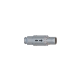 P-2P-CA_Z_G - Push-pull connector - Straight plug with cable collet and nut for fitting a bend relief