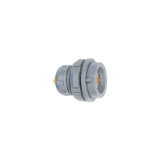 P-3P-EG - Push-pull connector - Fixed receptacle, nut fixing with key