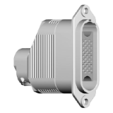 R-1R-PBG_0R - Push-pull connector - Fixed receptacle, cable collet