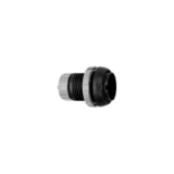 SP-SP-SK_N_N - Push-pull connector - Fixed socket, key (N) or keys (P, S and T),black, with two nuts (back panel mounting)