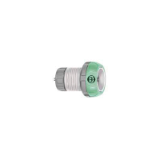 SP-SP-SL_B_V - Push-pull connector - Fixed socket, key (N) or keys (P, S and T),green, with nut