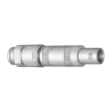 S-1S-FFA_O_Z - Push-pull connector - Straight plug with oversize cable collet and nut for fitting a bend relief