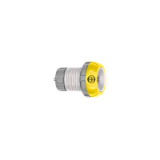 SP-SP-SL_B_J - Connecteur Push-pull - Embase, clé de détrompage (N) ou clé de détrompages (P, S et T),jaune, avec écrou